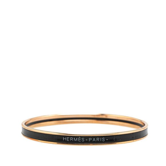 HERMES Black Bracelet - Picture 1 of 5